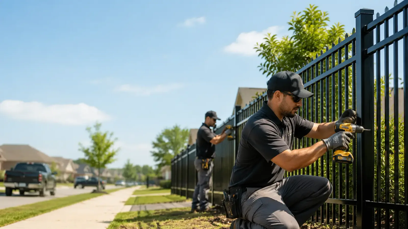Metal Fence Installation in Simsboro, LA